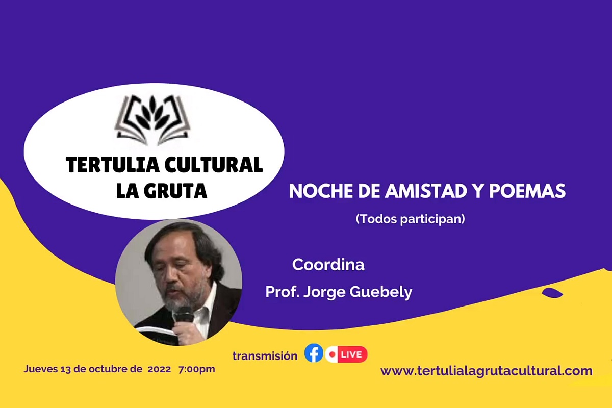 Noches de Amistad y Poemas  Tertulia Cultural La Gruta Neiva Colombia